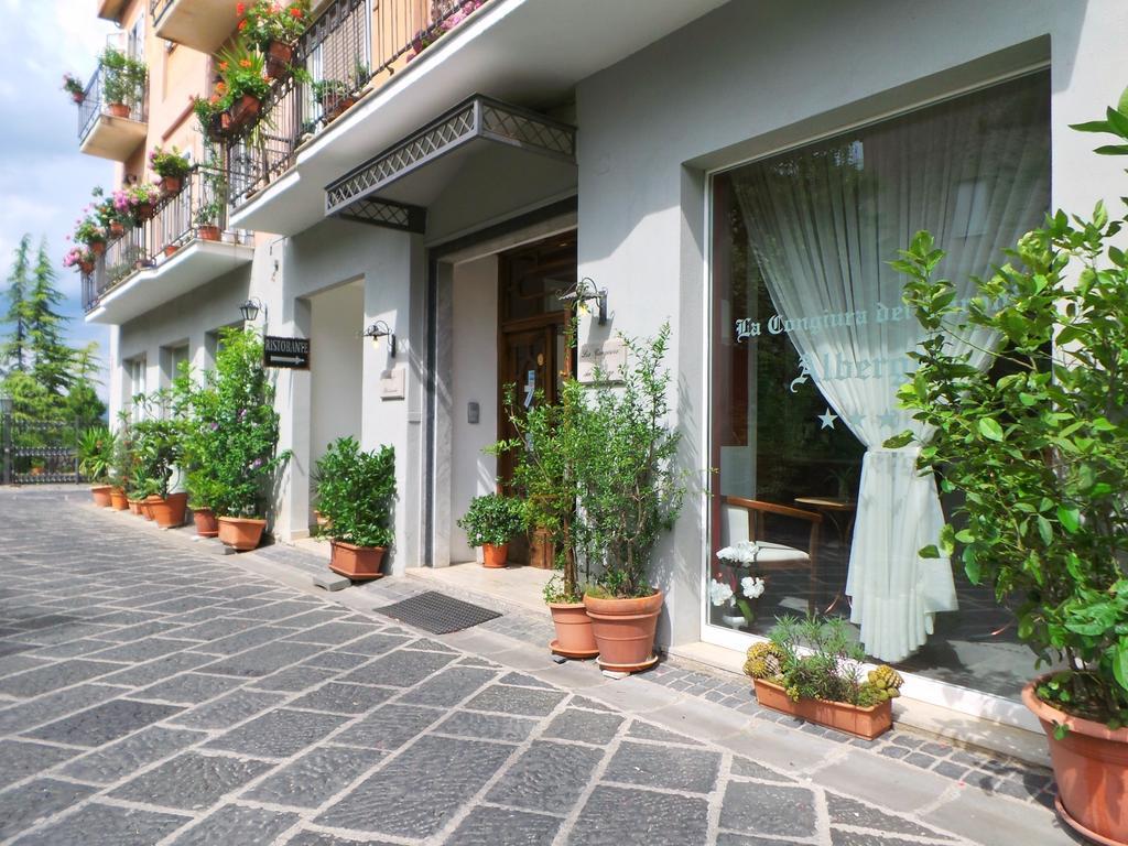 Teggiano Hotel La Congiura Dei Baroni מראה חיצוני תמונה