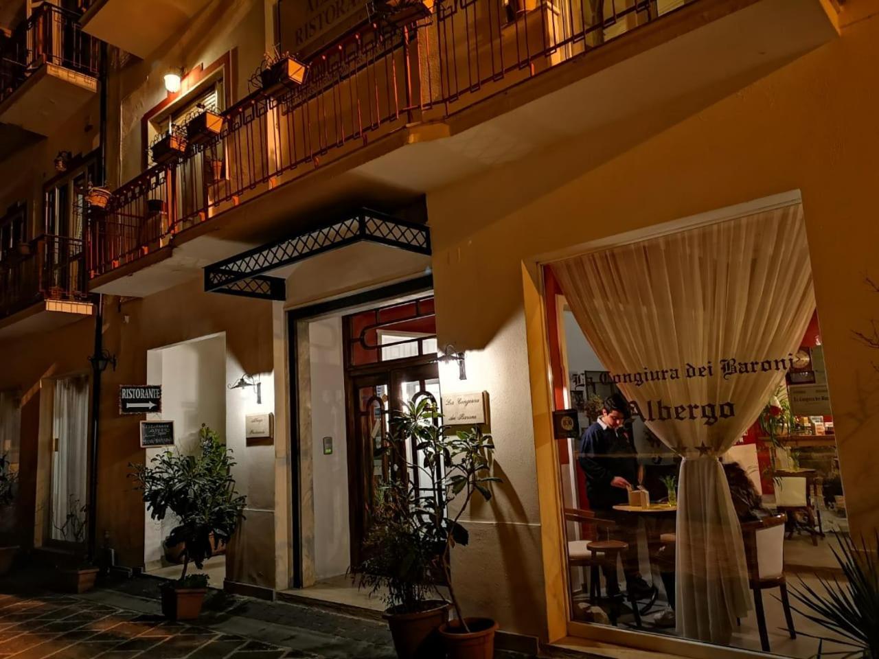 Teggiano Hotel La Congiura Dei Baroni מראה חיצוני תמונה